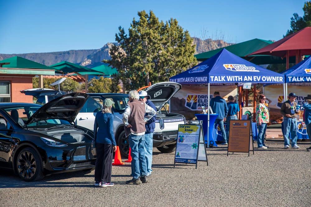 Attendees will have the chance to get behind the wheel and test drive a wide range of the latest electric vehicles.