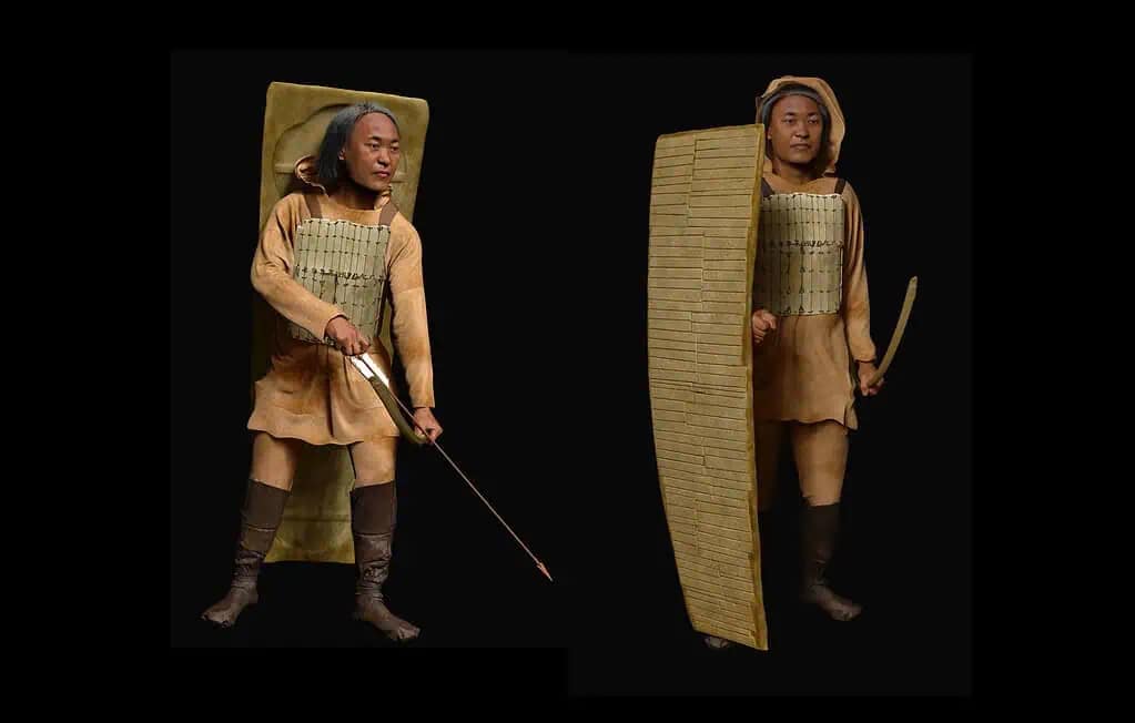 Warrior Buried Under Bone Shield 4,000 Years Ago