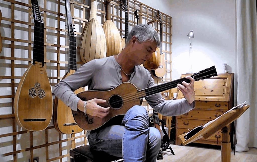 Musician Plays the Last Stradivarius Guitar