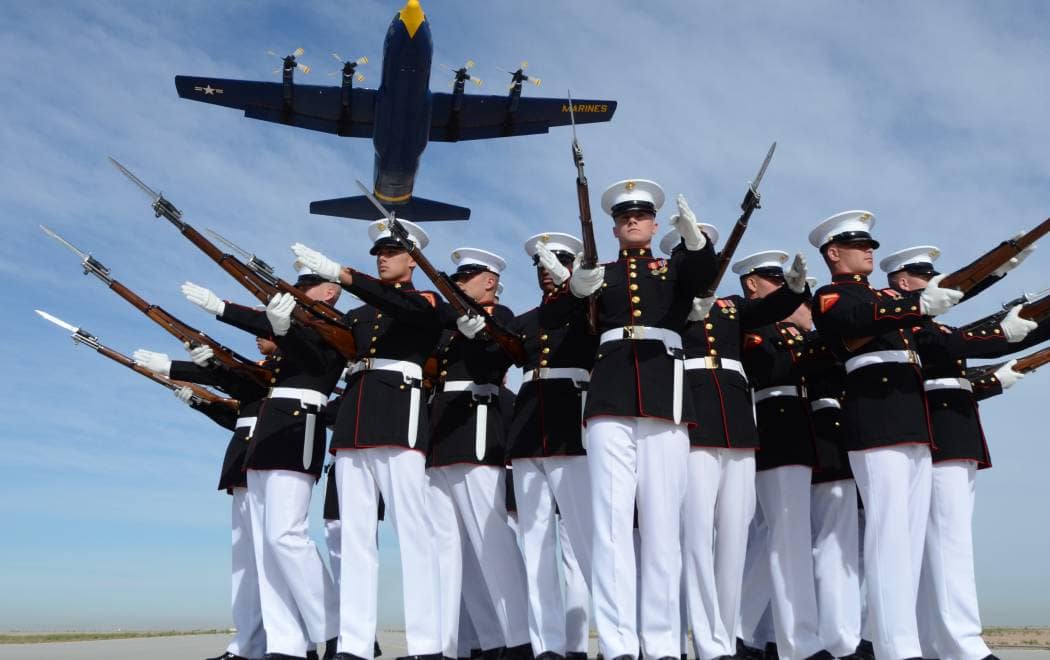 United States Marine Corps Silent Drill Platoon