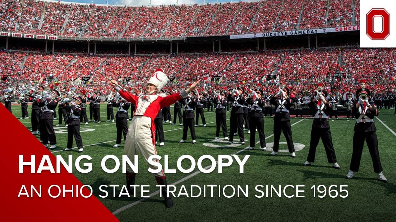 The "Hang on Sloopy" tradition at The Ohio State University