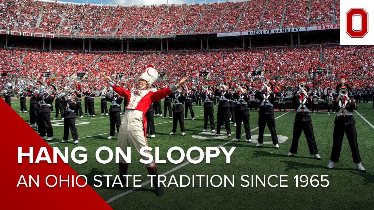 The "Hang on Sloopy" tradition at The Ohio State University