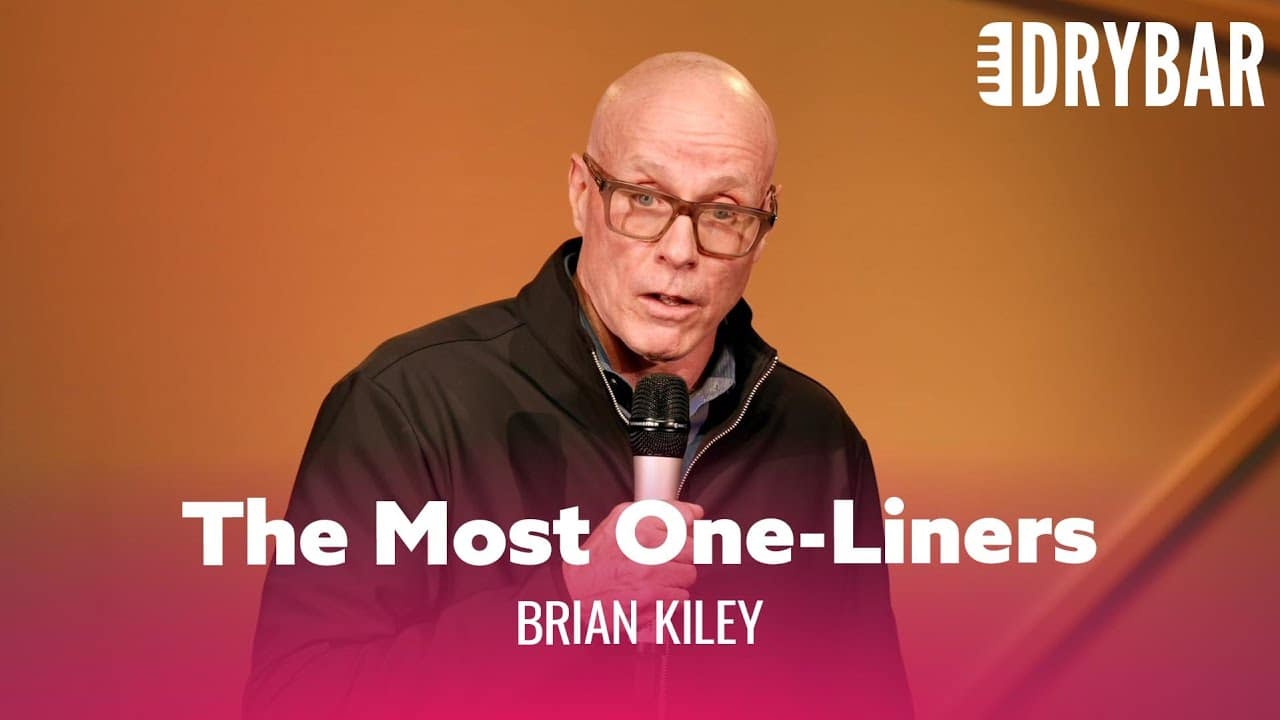 The Most One-Liners You'll Ever Hear In A Comedy Show. Brian Kiley
