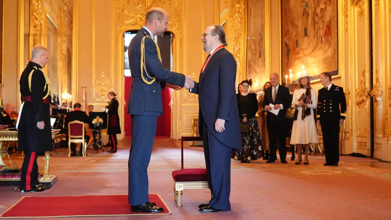 Prince William knighted Gary Oldman