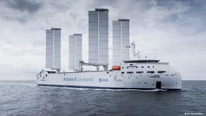 The Canopée cargo ship