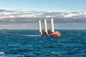 Windcoop sail containership