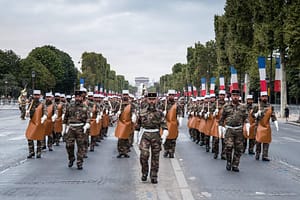 French Foreign Legion / Légion Étrangère on parade