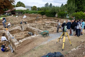 Roman mausoleum in Saint-Romain-en-Gal