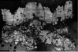 The papyrus PHerc. 1018.