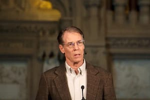 Kim Stanley Robinson, author of Red Mars.
