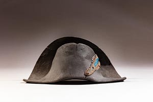 Napoleon's iconic bicorne hat