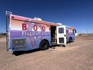 The Flagstaff City-Coconino County Library Bookmobile