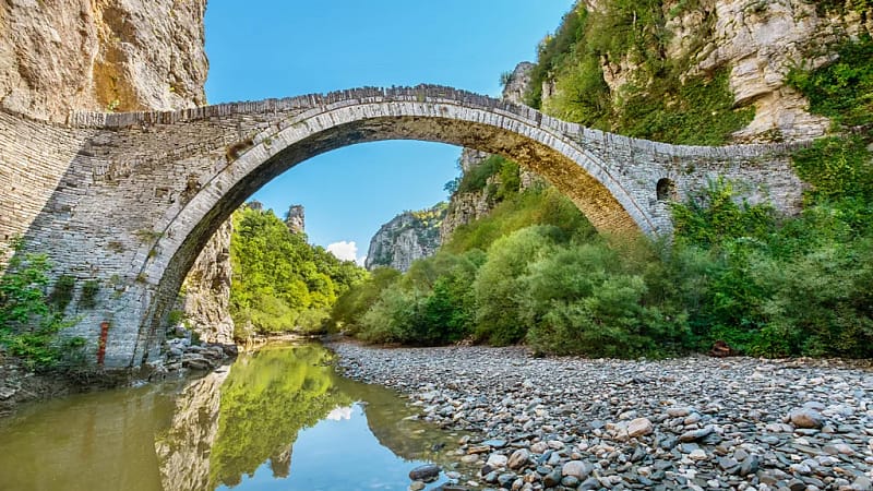 Greek stone bridge
