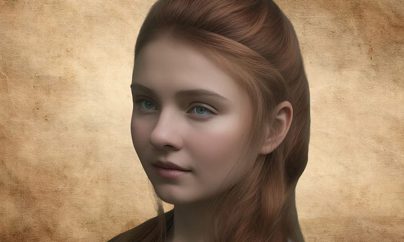 The digital reconstruction of a bronze age Mycenae woman.