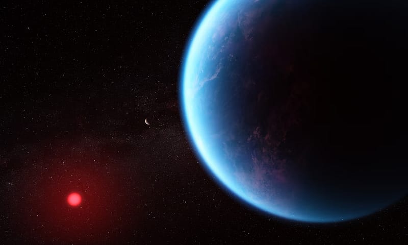An illustration of what the planet K2-18 b, 124