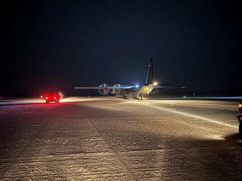 A New Zealand Defence Force aircraft