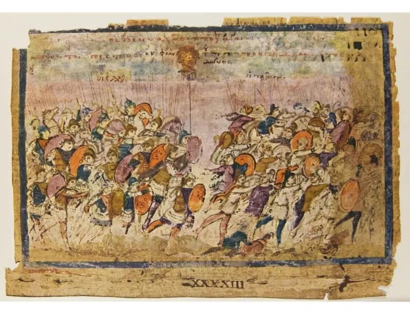 The Only Illuminated Manuscript From Antiquity Depicting Homer’s ‘Iliad’